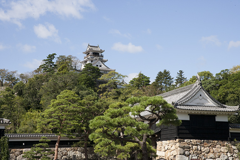美しい高知城、時間があれば登ってみよう。