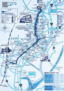 内子の町並み散策マップ