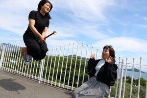 オリーブ公園内はどこも「魔法のほうき」でインスタ映え