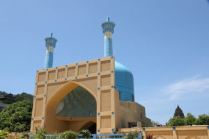 オリエンタル様式で造られたモスク