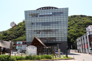 阿波おどり会館の5Fにある眉山ロープウェイ乗り場