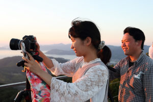 しまなみ海道の亀老山展望台から見る来島海峡大橋はインスタ映えに最高