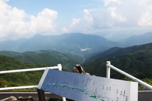 山の天気は気まぐれ、大雨の後はあっという間に晴天